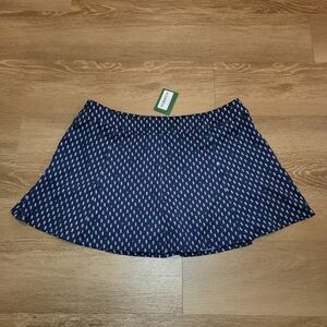 RLX Ralph Lauren Golf Skort Womens Size XL Pineapple Print $148 New